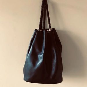 Zara Black Bucket Bag